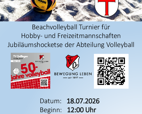 Abteilungsjubiläum und Turnier