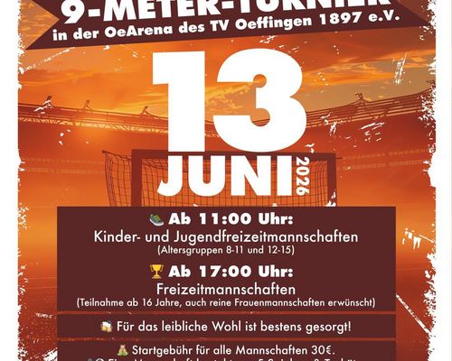 9 Meter Turnier