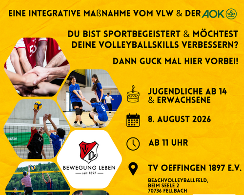 Offenes Beachvolleyball Turnier in Oeffingen